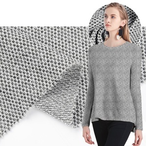 Tejido de <span class=keywords><strong>Spandex</strong></span> de punto brasileño Rejilla de maíz Trama de punto suelta Paño de punto elegante - Product Image 4