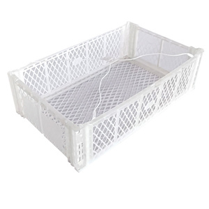 Boîtes, plateaux et caisses en <span class=keywords><strong>plastique</strong></span> PP pliables et empilables à bas prix pour la livraison de raisins et de fruits - Product Image 3