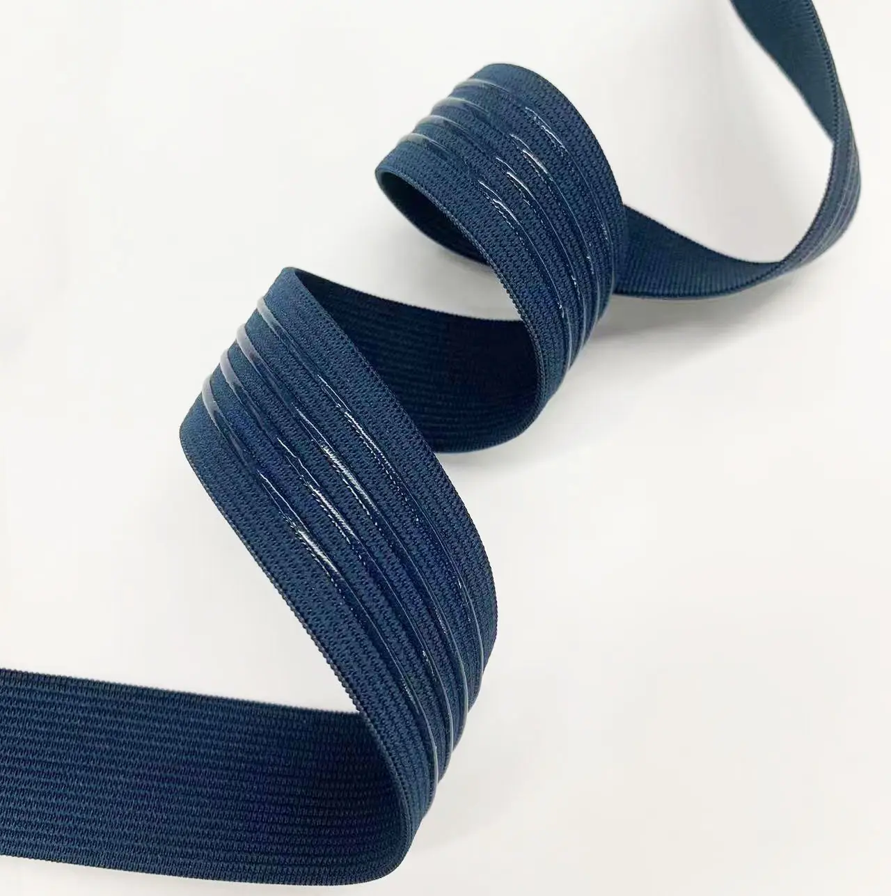 3cm spor sürme giyim aksesuarları kauçuk elastik bant silikon elastik dokuma peruk bandı için