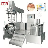 Machine de mélange homogénéisante sous vide à chauffage et refroidissement automatiques pour mayonnaise et crème cosmétique