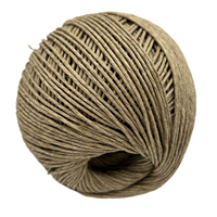 100% Ficelle de chanvre ciré naturel 1mm Ficelle de toile de jute torsadée Flexible 100% Ficelle de cordon de chanvre
