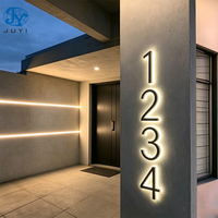 Letrero Luminoso LED Personalizado de Acero Inoxidable con Retroiluminación, Logotipo Comercial, Letrero de Neón con Halo para Publicidad, Decoración, Hogar y Tienda
