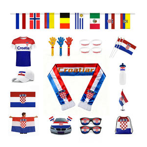 Bufanda de Fútbol Gahumi 2026 para Fanáticos de Canadá, México, Estados Unidos, Croacia, Bufanda Deportiva Personalizada de Buena Calidad - Product Image 2