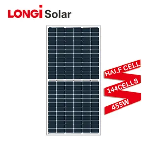 Longi-Panel de energía Solar chino, 166mm, 430W, 440W, 450W, en venta