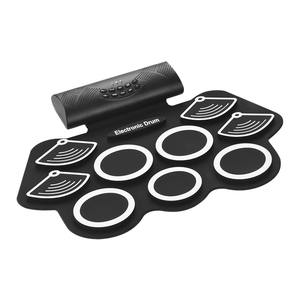 Kit de tambor electrónico portátil, batería de litio de 1000mA con <span class=keywords><strong>baquetas</strong></span>, 9 almohadillas de silicona, altavoz estéreo incorporado - Product Image 4