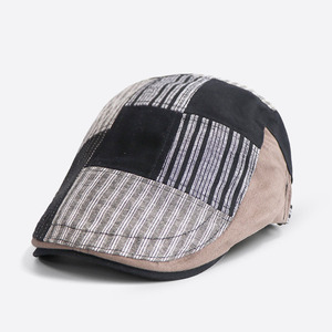 Men's Hat Berets Cap Golf Driving Sun Ivy Hat Fashion Cotton Berets Caps Men Casual Peaked Newsboy Berets Hat