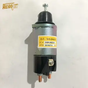 Accessorio HIDROJET escavatore di buona qualità s6k 24v interruttore come 099-3955 d c interruttore 0993955 solenoide per 3066