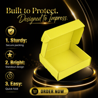 Plaque en plastique PP ondulé jaune creux de 7 mm, 1m x 1m, pour le transport et le stockage