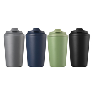 Promoción Popular regalo <span class=keywords><strong>termo</strong></span> taza de café precio de compra a granel acero inoxidable 304 aislado a prueba de fugas tapa abatible impresión personalizada taza de café - Product Image 1