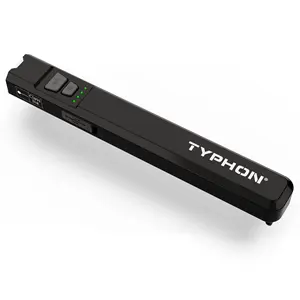 Typhon Tracer PEN 1000ลูเมนไฟ LED สีขาวพร้อมลำแสงเลเซอร์สีเขียวที่ใช้พลังงานจากแบตเตอรี่ในตัวแบบชาร์จไฟได้สำหรับกลางแจ้ง