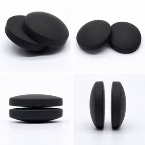 Pesi per Tende da <span class=keywords><strong>Doccia</strong></span> in Magnete di Ferrite Nera Personalizzati con Rivestimento in Silicone e Copertura in Gomma <span class=keywords><strong>a</strong></span> Forma di Vaso/Tazza - Servizio di Taglio Personalizzato - Product Image 1
