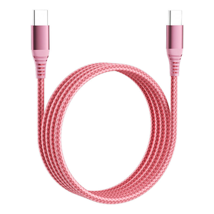 Productos de Moda, Cable Tipo <span class=keywords><strong>C</strong></span> a Tipo <span class=keywords><strong>C</strong></span> de 3 pies, 6 pies y 10 pies con Servicio Personalizado, Cable de Datos Trenzado de Nailon con Carga Rápida PD de 100 <span class=keywords><strong>W</strong></span> - Product Image 4