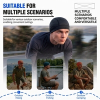 Bonnet en maille personnalisé pour casque de vélo, séchage rapide, rafraîchissant, pour randonnée, pêche, camping