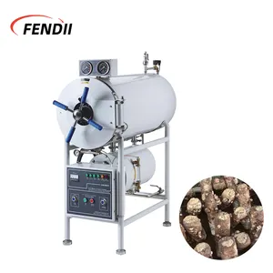 Autoclave media per coltura per sacchetto di funghi con substrato di vulcanizzazione in gomma