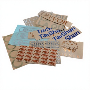 สติกเกอร์โลหะกันน้ำ ทนทานต่อการสึกหรอ พิมพ์โลโก้ตามสั่ง ฉีกออกได้ ติดตั้งง่าย พร้อมข้อความแบบถ่ายโอน - Product Image 6