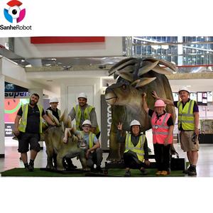 Modelo <span class=keywords><strong>de</strong></span> dinosaurio Animatronic <span class=keywords><strong>de</strong></span> tamaño real <span class=keywords><strong>de</strong></span> Parque Jurásico para niños, parques <span class=keywords><strong>de</strong></span> aventura para jugar en interiores, centros comerciales hechos <span class=keywords><strong>de</strong></span> metal duradero - Product Image 5