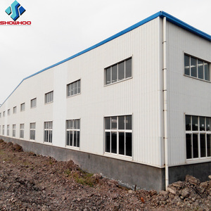 Chất Lượng Cao Lớn Tuổi Thọ Đúc Sẵn Hội Thảo Ánh Sáng Kết Cấu Thép Cho Kim Loại Đổ Xây Dựng Kho - Product Image 6