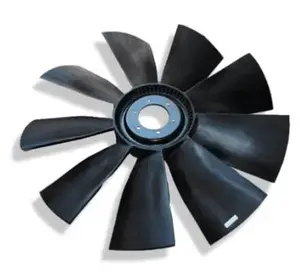 Kedi için yüksek kaliteli ekskavatör motor plastik soğutma fanı kanatçığı 3594168 soğutma sistemleri radyatör