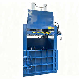 Presse hydraulique verticale tout acier la plus vendue pour grandes boîtes de conserve en aluminium compressées - Product Image 1