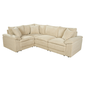 Oturma odası mobilya için köşe kanepe modern tarzı L şekilli şezlong rahat modüler koltuk takımı - Product Image 4