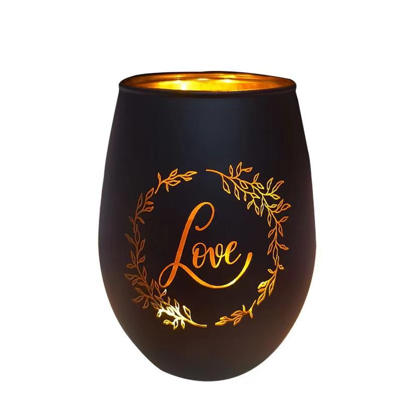 Candle cup (black and white available)