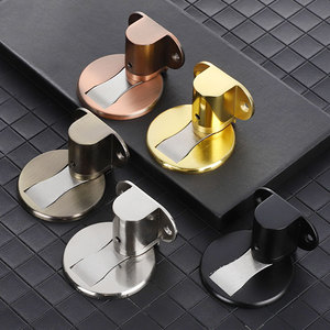 Adjustable Zinc Alloy Door <b>Stopper</b> Floor Mount Minimalist Design Easy Installation For Bedroom Bathroom - Product Image 2