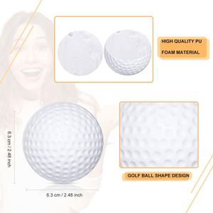 Balles de golf personnalisées avec logo d'entreprise, mini balles anti-stress en mousse souple pour cadeaux de fête, balles de sport en vrac pour adultes et adolescents - Product Image 4