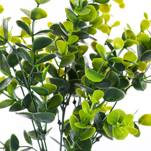A-1029 Fausses Plantes Ferme Verdure Ressorts Buis Artificiel Tiges pour La Maison Jardin Décoration Extérieure D'intérieur - Product Image 5
