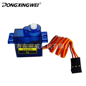 Micro Servo Dongxingwei Dxw90 9g con Caja de Engranajes de Plástico para Autos, Barcos y Modelos RC - Product Image 1