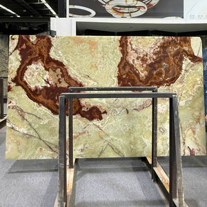 Byoy009 màu xanh đậm lớn mờ <span class=keywords><strong>Onyx</strong></span> sàn đá cẩm thạch gạch đá tự nhiên <span class=keywords><strong>slab</strong></span> - Product Image 4