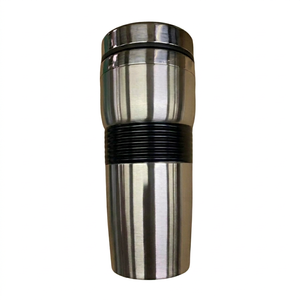 Stainless Steel Tumbler Vacuum <b>Insulated</b> Double Wall Travel <b>Mug</b> With Lid Minimalist Design - Product Image 1