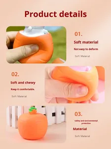 Wanxiong Cute Easter Squishy Bunny Toy Soft Carrot Design <b>Random</b> Blind Box Stress Relief <b>Gift</b> - Product Image 6