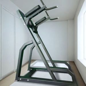 Bodybuilding Dip <b>Knee</b> Raise Machine Abdominal Core <b>Exercise</b> Gear for Commercial Gym Body Sculpting Training Studio - Product Image 4