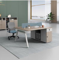 Cloison de bureau modulaire centre d'appels 2/4/6 personnes bureau bureau moderne poste de travail