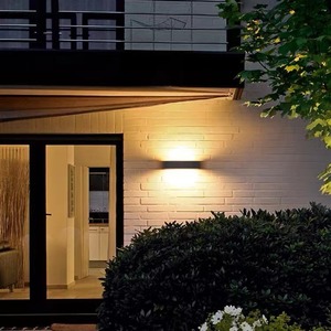 Lámpara solar de pared para exteriores, accesorio LED impermeable para entrada de villa, patio, escalera - Product Image 4