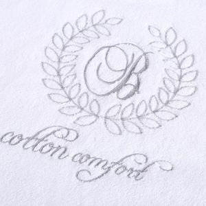 Accappatoio da bagno all'ingrosso di lusso con cappuccio tinta unita 100% cotone Terry donne e uomini accappatoio per Hotel Spa logo ricamato personalizzato - Product Image 4