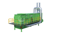Séparateur d'air intégré WANGAO FXZ800 avec moteur pour le tri des déchets légers et lourds, capacité de 30 m³/h, granulométrie des matériaux <300 mm