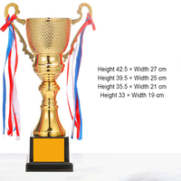 Trofeos de Metal Personalizados en Oro, Plata y Bronce para Competiciones Deportivas, Eventos Corporativos y Reconocimiento a Empleados