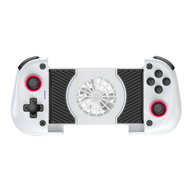 RALAN X3 Game Controller 2 in 1 Cooling Fan Double Vibration Handle Retractable Gamepad Table Support Native Games