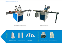 Machine de découpe CNC à 90 degrés pour la fabrication de profilés en alliage d'aluminium, plastique ABS et métal