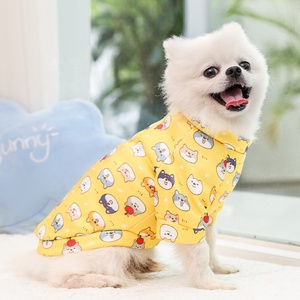 Nouveaux gilets à capuche pour chiens de dessin animé, vêtements pour animaux de compagnie pour petits chiens, chemise en coton, <span class=keywords><strong>manteau</strong></span> pour chiot, vêtements pour animaux de compagnie, pull, pyjama pour animaux de compagnie - Product Image 5
