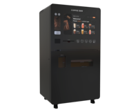 Máquina Expendedora de Café Recién Molido para Zonas de Alto Tráfico en Centros Comerciales, Pantalla Táctil de 32 Pulgadas, Autolimpieza, 4G/5G/Wi-Fi, 1 Año de Garantía