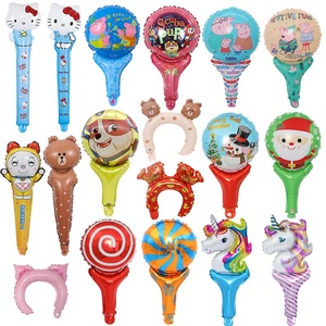 Set de Juguetes Promocionales para el Día del Niño: Globos de Aluminio de Dibujos Animados Portátiles, Versión Brillante, Regalo Temático de Tráfico - Product Image 4