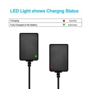 6v 12v Battery Charger Microcontroller Ni-Mh Ni-Cd Battery Pack Charger 4.8V 6V 7.2V 8.4V 9.6V 10.8V 500mA Automatic Intelligent NiMh Battery Charger