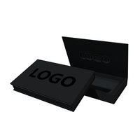 Caja de Cartón Rígida Personalizada en Forma de Libro para Tarjetas de Visita, Caja de Regalo para Tarjetas VIP