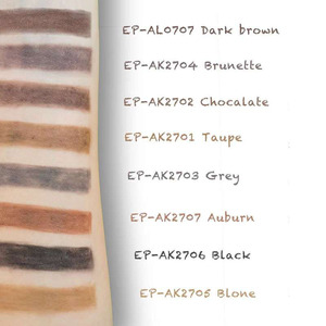 Paquet de 6 couleurs de haute qualité Crayon à sourcils mince végétalien à double extrémité avec logo personnalisé Crayon à sourcils automatique triangle à pointe ultra fine - Product Image 5