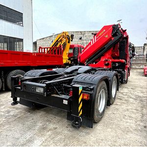 Grúa <span class=keywords><strong>Articulada</strong></span> Palfinger SPK50002 de 25-30 Toneladas con Camión Tractor Shacman 6X6, Modelo 2026, China - Product Image 5