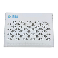 F460 V6 1 Gigabit 3 100Mbps Ethernet con WiFi y voz ONU, firmware en inglés, terminal de fibra FTTH, EPON/GPON ONT
