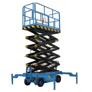 Hava 4-18M makaslı <span class=keywords><strong>Platform</strong></span> OEM 2100x800mm masa 1050kg ağırlık Motor Motor çekirdek bileşenleri 300-2000KG yük kapasitesi - Product Image 4