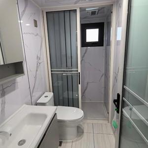 Usine directe 20 pieds 40 pieds Maison conteneur préfabriquée conception à double aile Cuisine de salon extensible pour application extérieure d'hôtel - Product Image 4